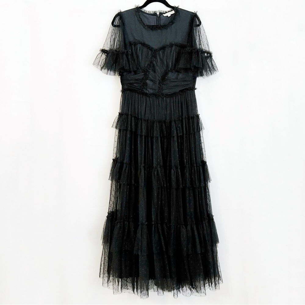 Ivy City Co Black Whimsical Dress